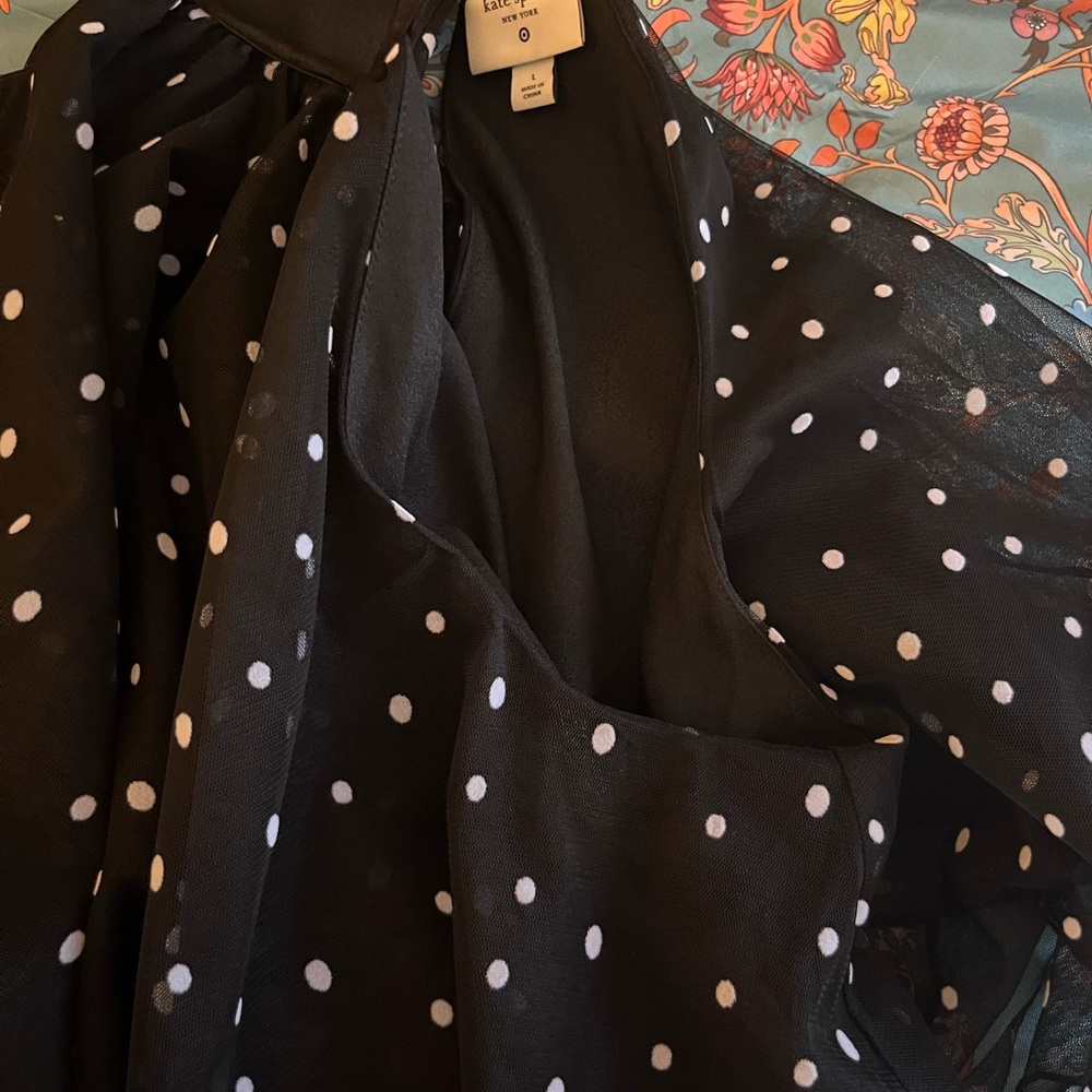 Kate Spade Black and White Polka Dot Dress - Picture 4 of 7
